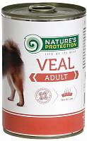 Консервы для привередливых собак Nature’s Protection Adult Veal с телятиной