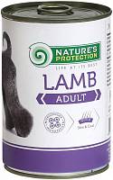 Консервы для собак Nature’s Protection Adult Lamb с мясом ягненка