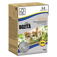 Bozita Tetra Pak Funktion Kitten консервы для котят и беременных кошек кусочки курицы в желе