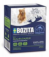 Bozita Naturals Elk консервы для собак кусочки в желе с лосем
